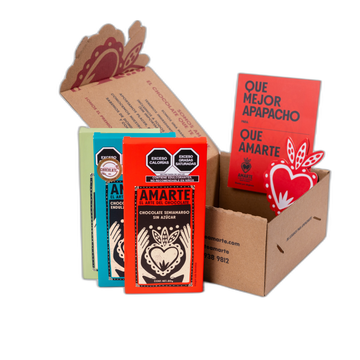 Pack Los Clásicos de AMARTE: caja de regalo con tres barras