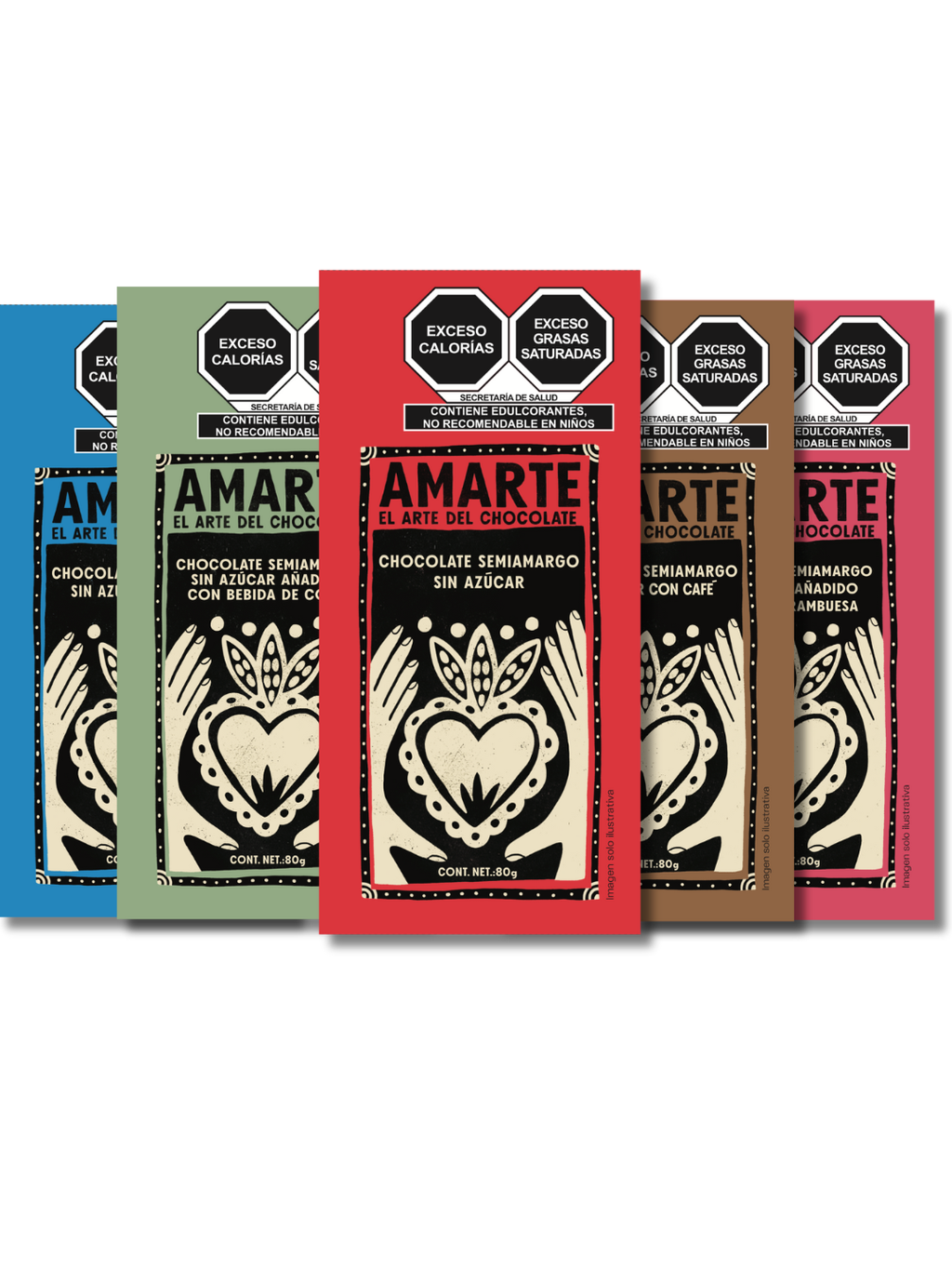 Colección Monkfruit (Pack 5 Sabores)