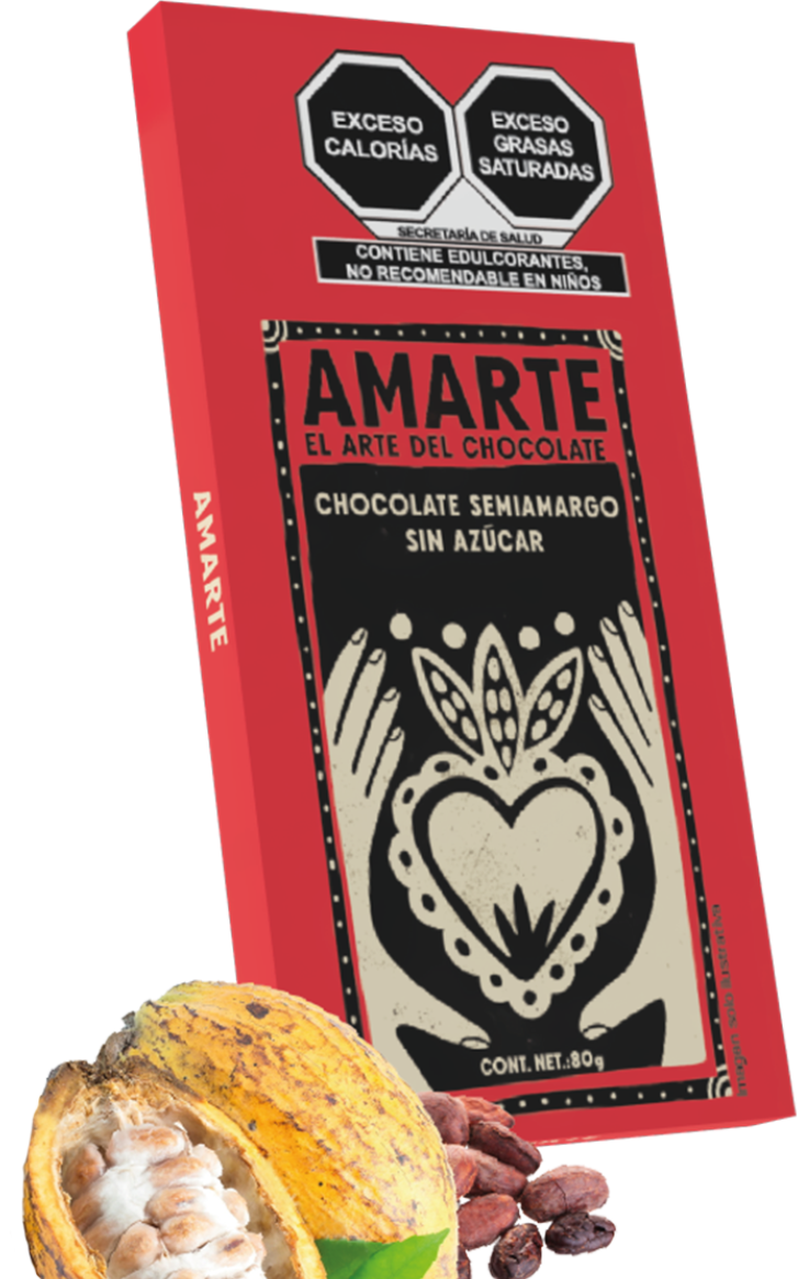 Chocolate Semiamargo Sin Azúcar
