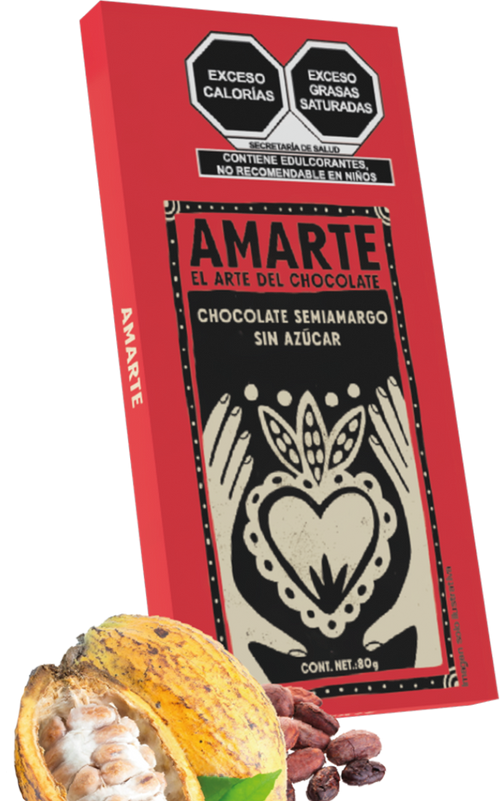 Chocolate Semiamargo Sin Azúcar