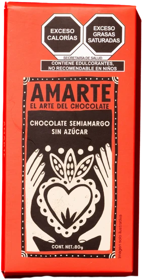 Chocolate Semiamargo Sin Azúcar