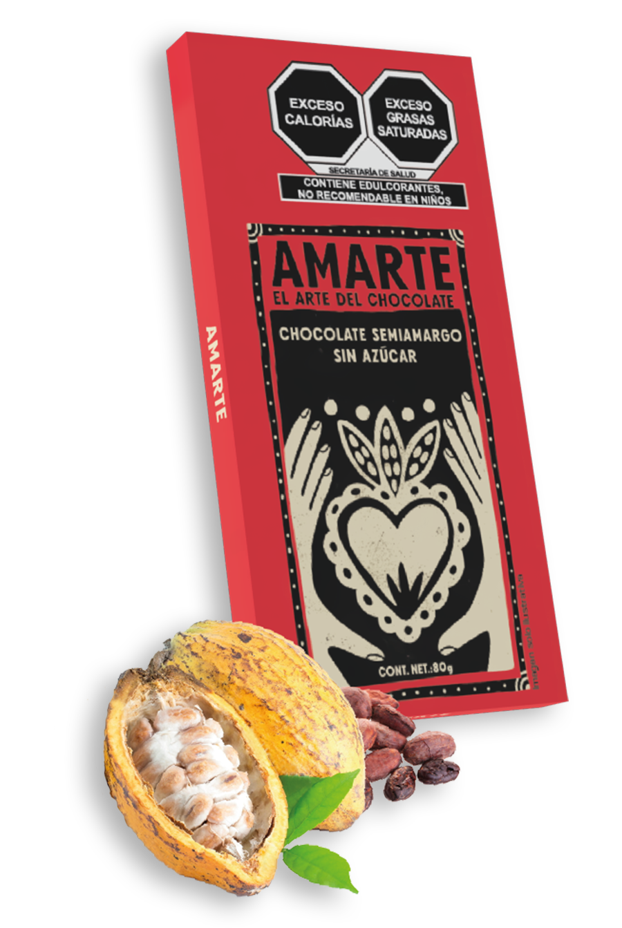 Chocolate Semiamargo Sin Azúcar