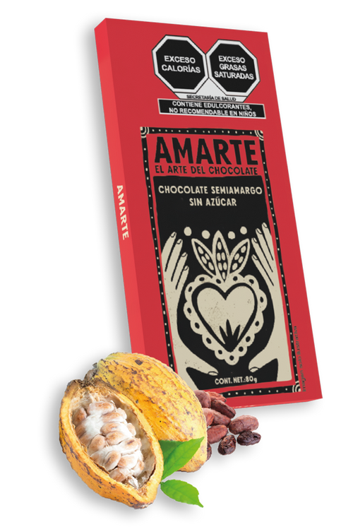 Chocolate Semiamargo Sin Azúcar